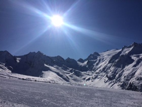 Perfekter Skitag in Obergurgl.
