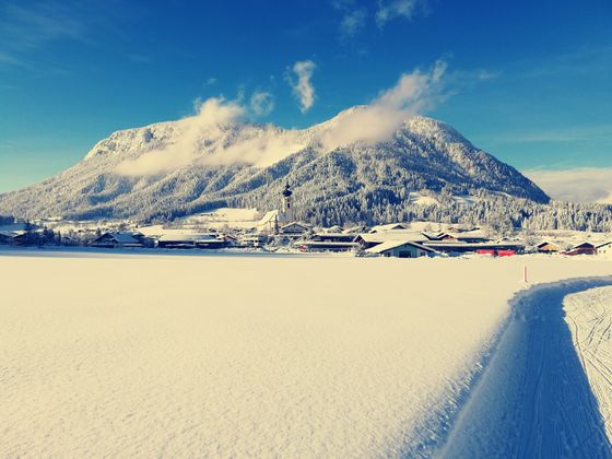 Ein Foto vom "Pölven" in der Gemeinde Söll.