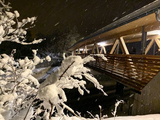 Winter Wonderland in Imst im Tiroler Oberland.
