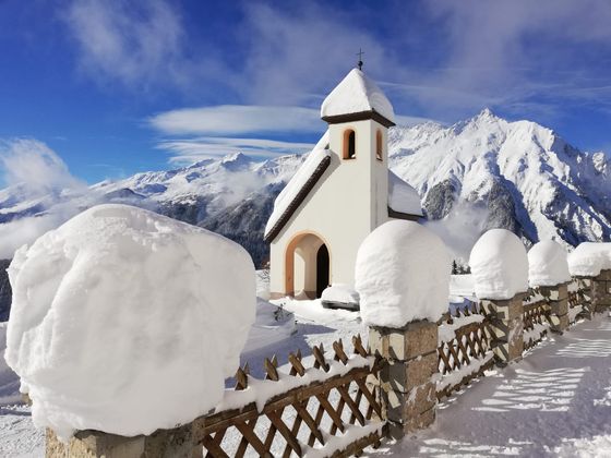 Die Kapelle auf dem Parditschhof in Nauders.