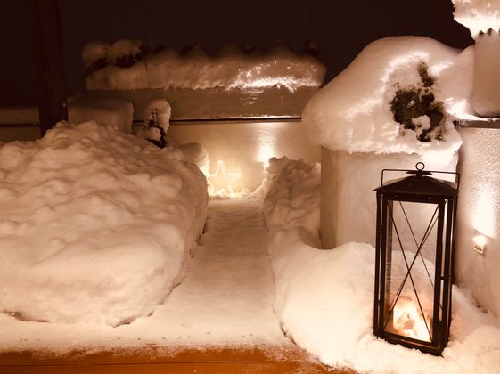 Winterliche Impression aus Fritzens.