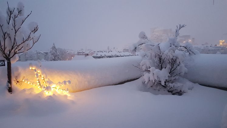 Eine Kufsteiner Dachterrasse.