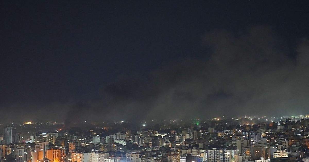 Israelisches-Milit-r-beschoss-erneut-Ziele-in-Beirut