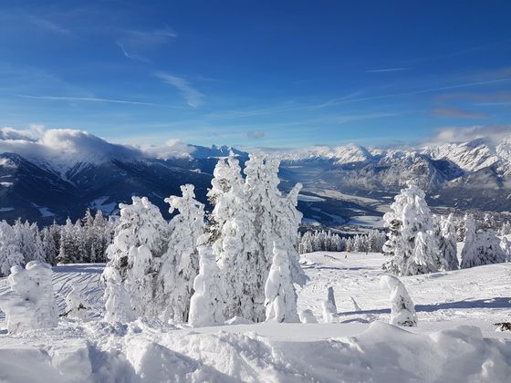 Wunderbarer Tag am Patscherkofel.