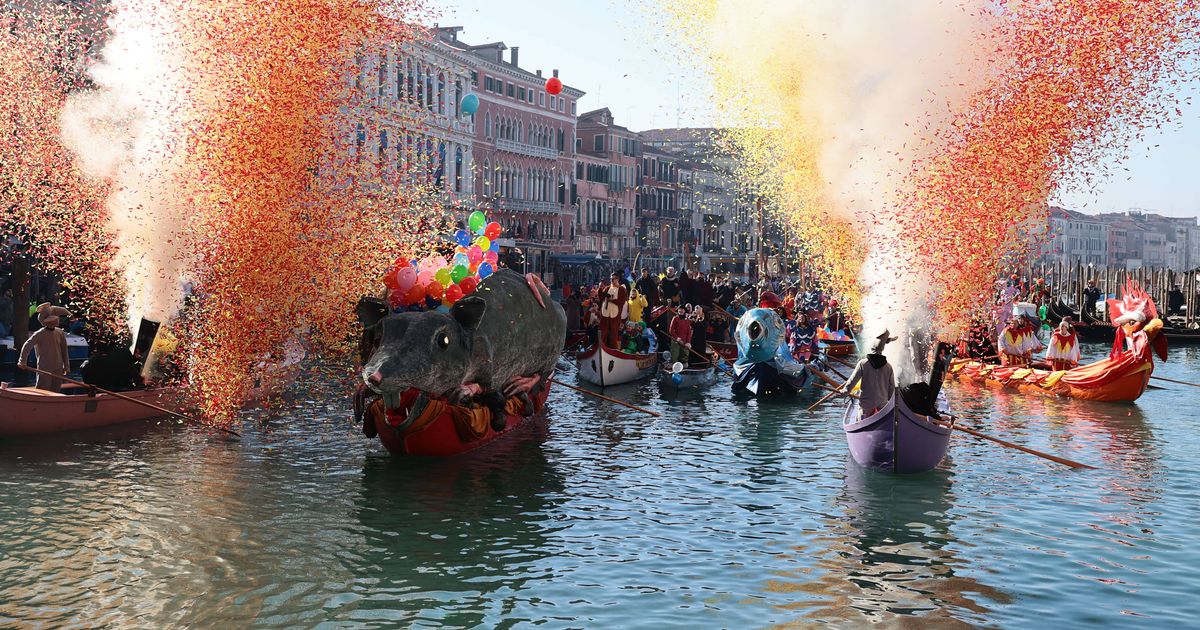 Venedigs Masken feiern den Entdecker Marco Polo Tiroler Tageszeitung