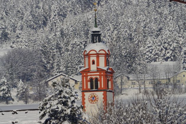 Wallfahrtkirche Basilika St. Michael in Absam.