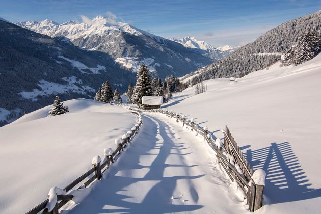 Blick Richtung Tial und Arlberg.