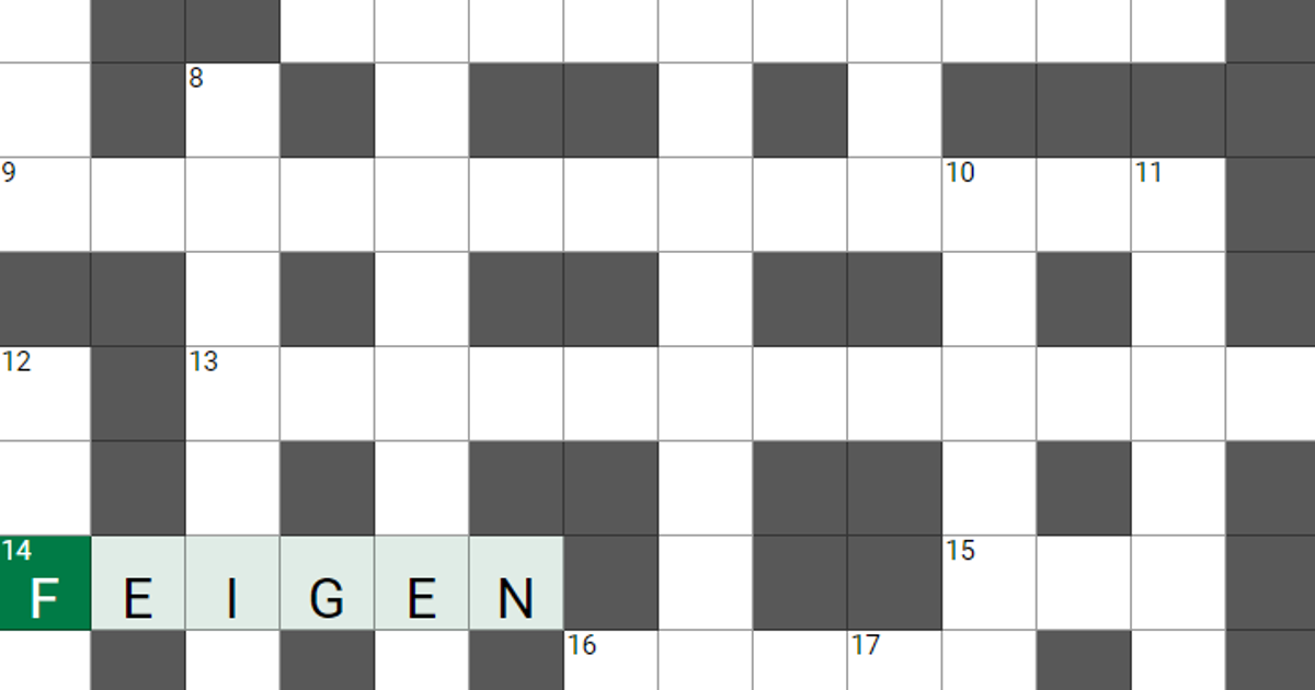 Um die Ecke gedacht, Teil 7 Das beliebte Kreuzworträtsel jetzt auch