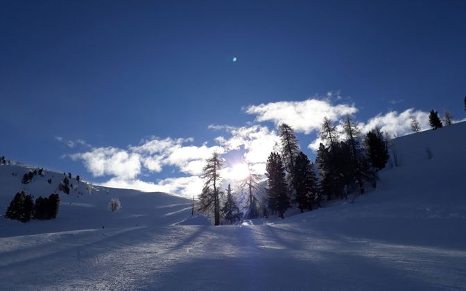 Entschleunigte Skitage im Skigebiet Venet.