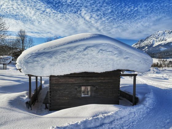 Am Golfplatz in Ellmau.