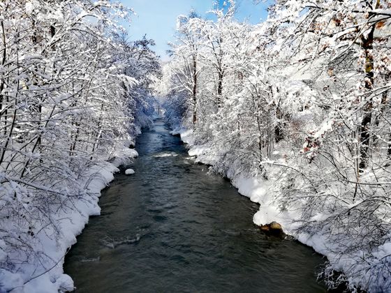 Schneefoto aus Kufstein.