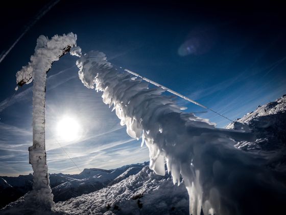 Skitour aufs Nösslachjoch.
