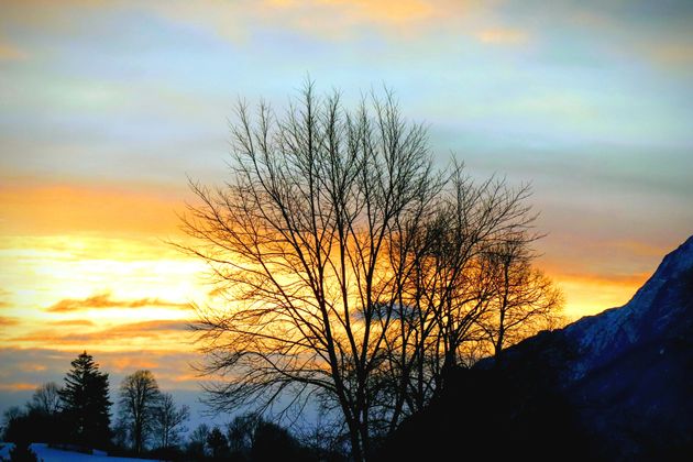 Traumhaft war dieser Anblick vom Osttiroler Iseltal Richtung Lienz.