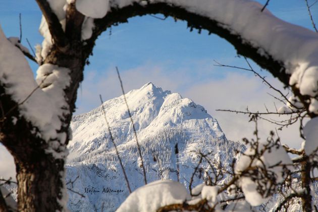 Blick aufs Ebner Joch von Bruck aus.